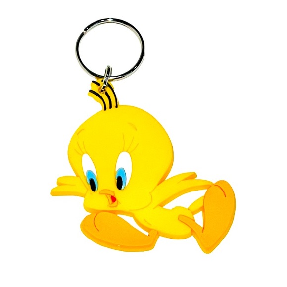 vintage 1996 tweety bird keychain flying tweety - Picture 1 of 2